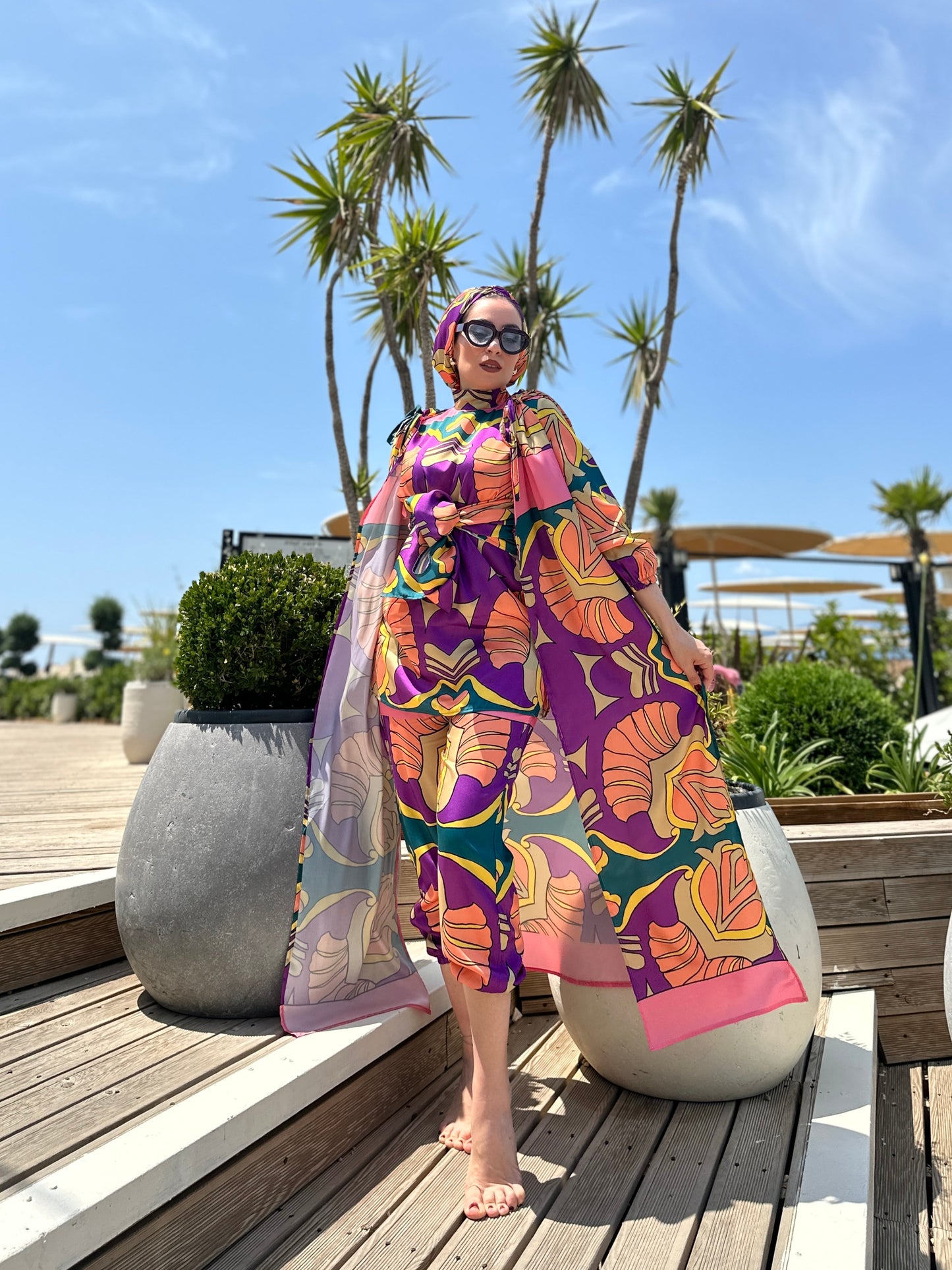Begonvil Kimono